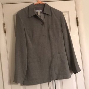 Grey dress pants and blazer